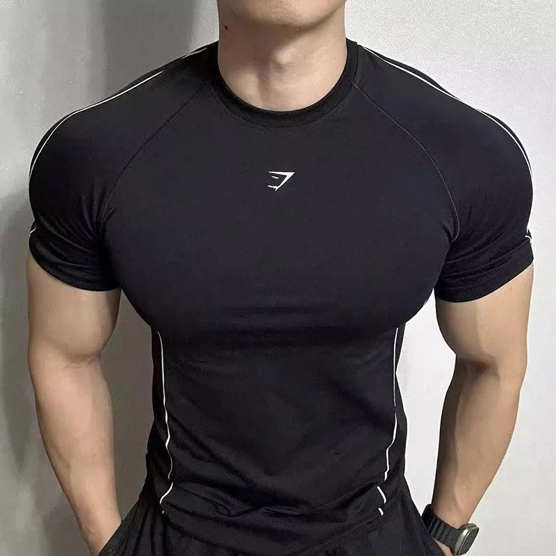 Gymshark T-shirt Logo Black