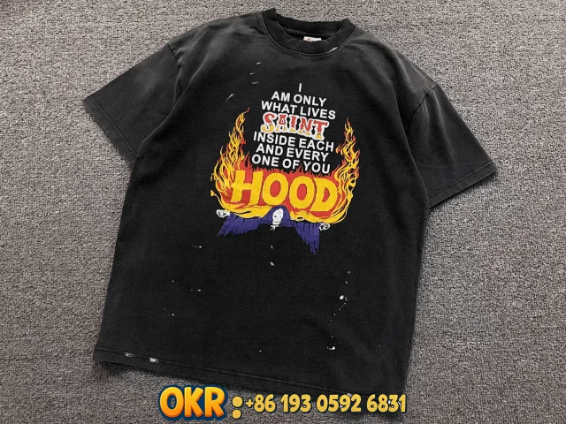 Unbranded T-Shirts Washed Graphic Print Short-Sleeve T-Shirt product detail image 12