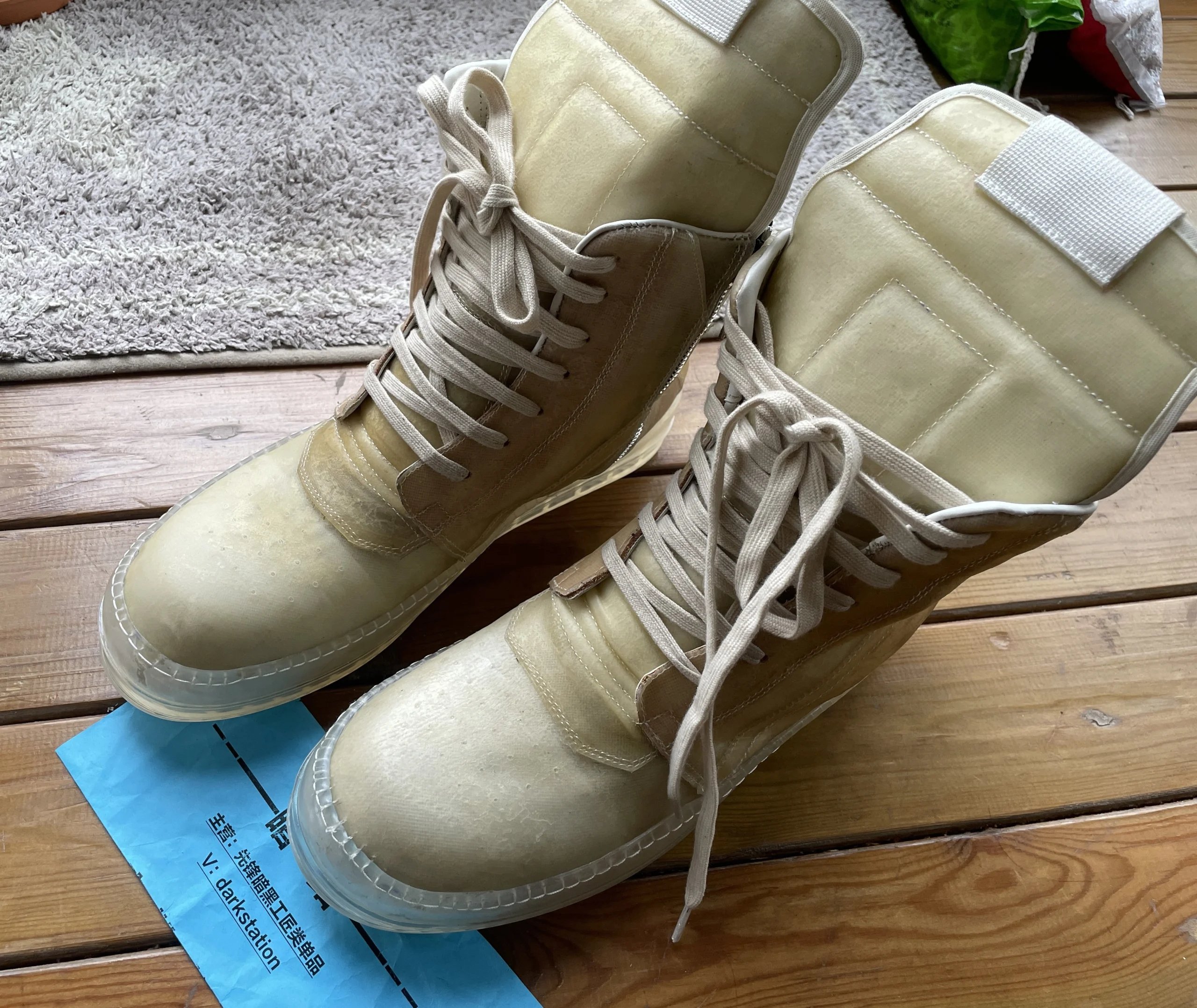 Rick Owens Transparent