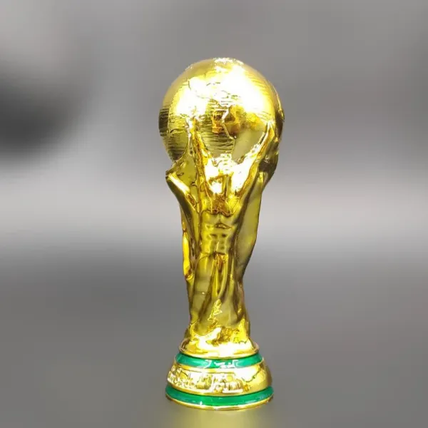 Design FIFA World Cup Trophy Replica Gold Collectible Statue Accessories - 14