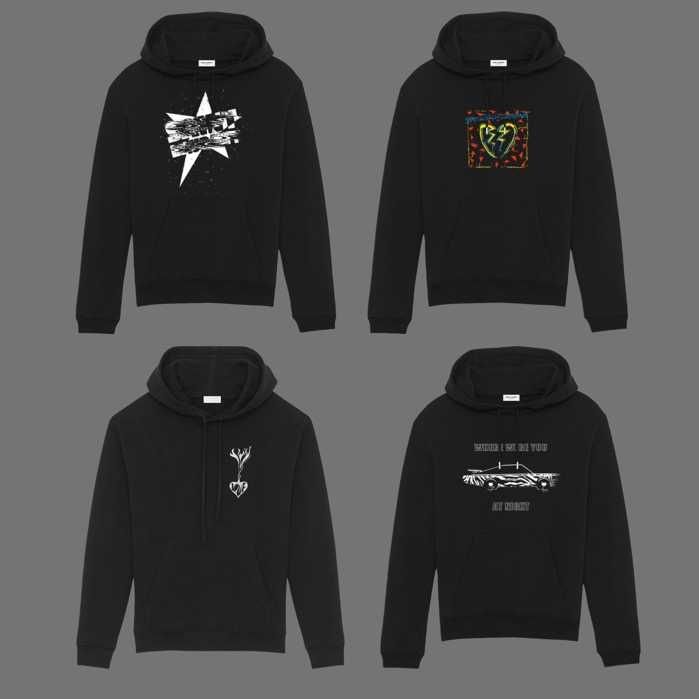 [In Stock] SLP Style Hoodie Collection High Street Luxury Fashion Casual Versatile Hooded Sweatshirt Unisex Streetwear
