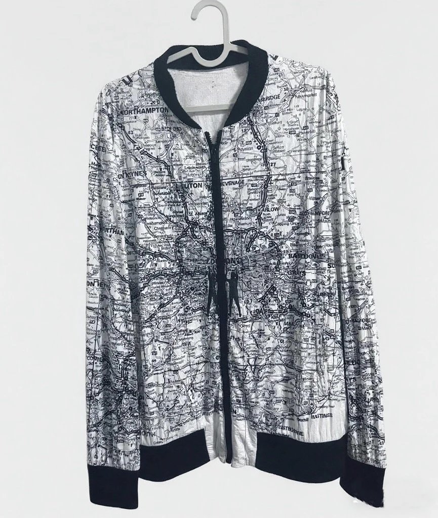 Number Nine 04SS Map Jacket
