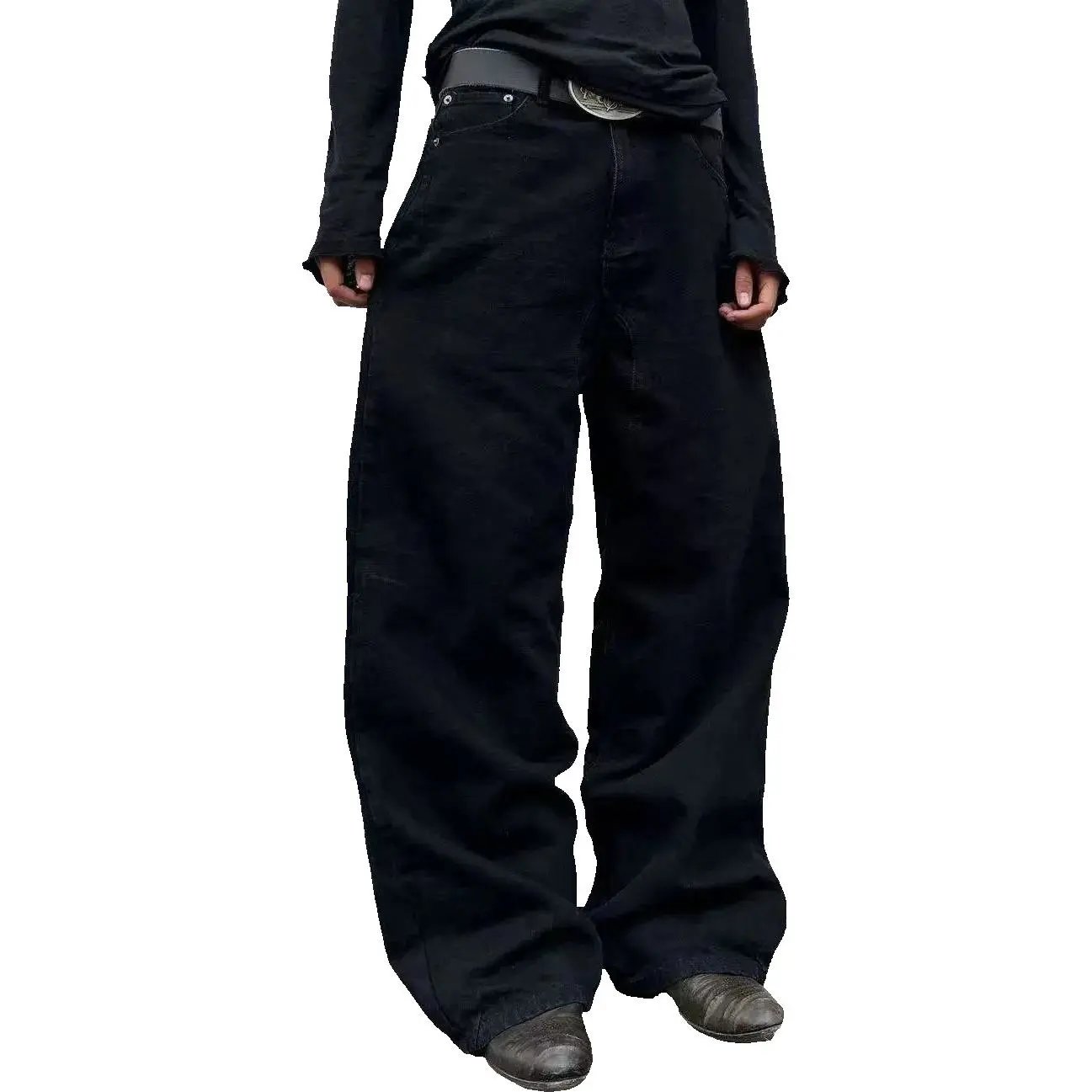 No Faith Studios baggy denim