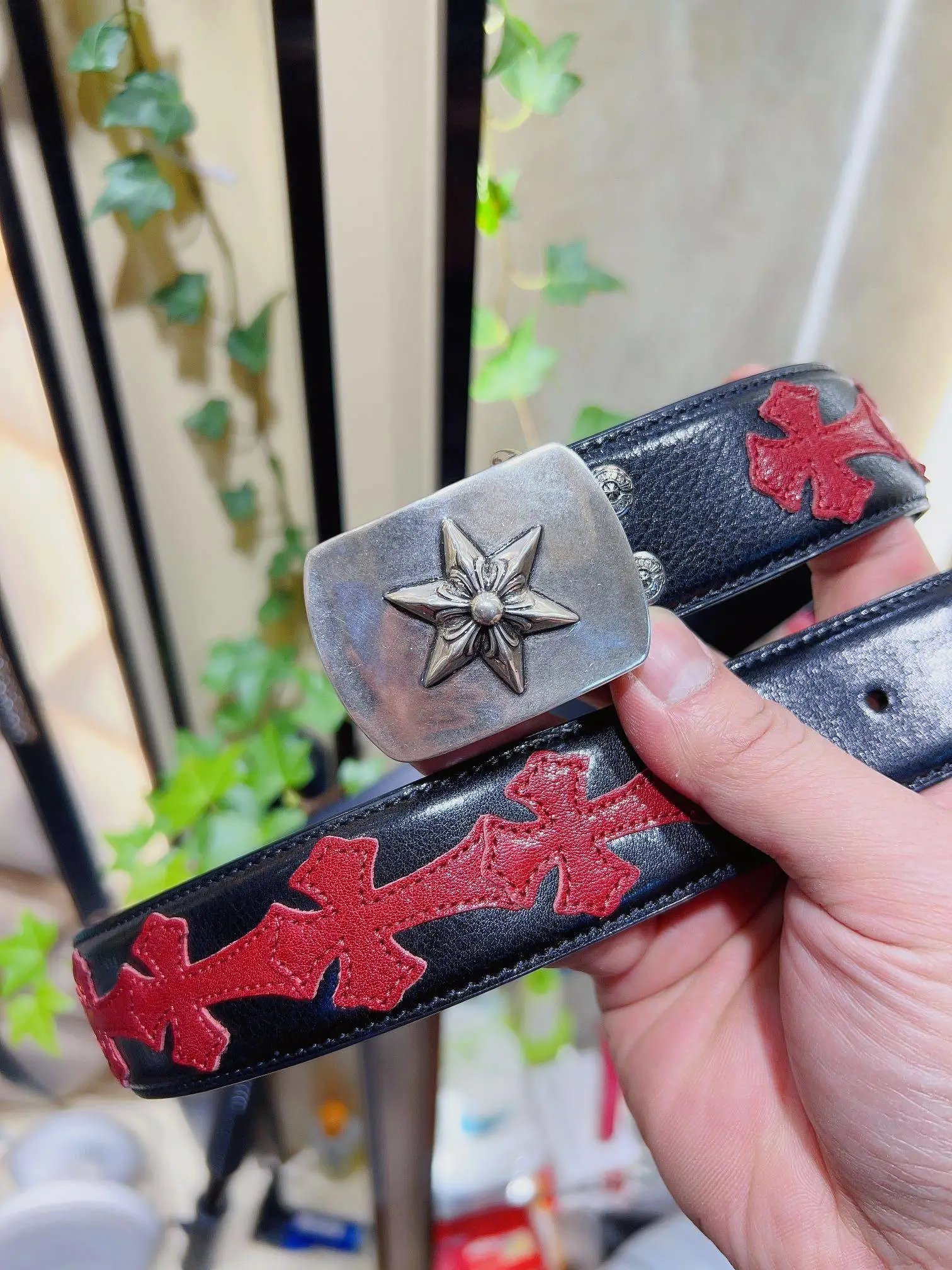 Six-Pointed Star Red Cross