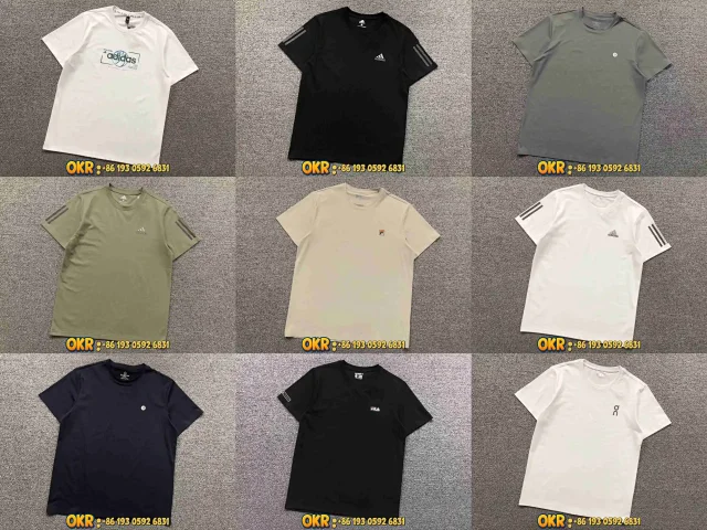 Adidas T-Shirts Short-Sleeve Crewneck T-Shirt product detail image 1