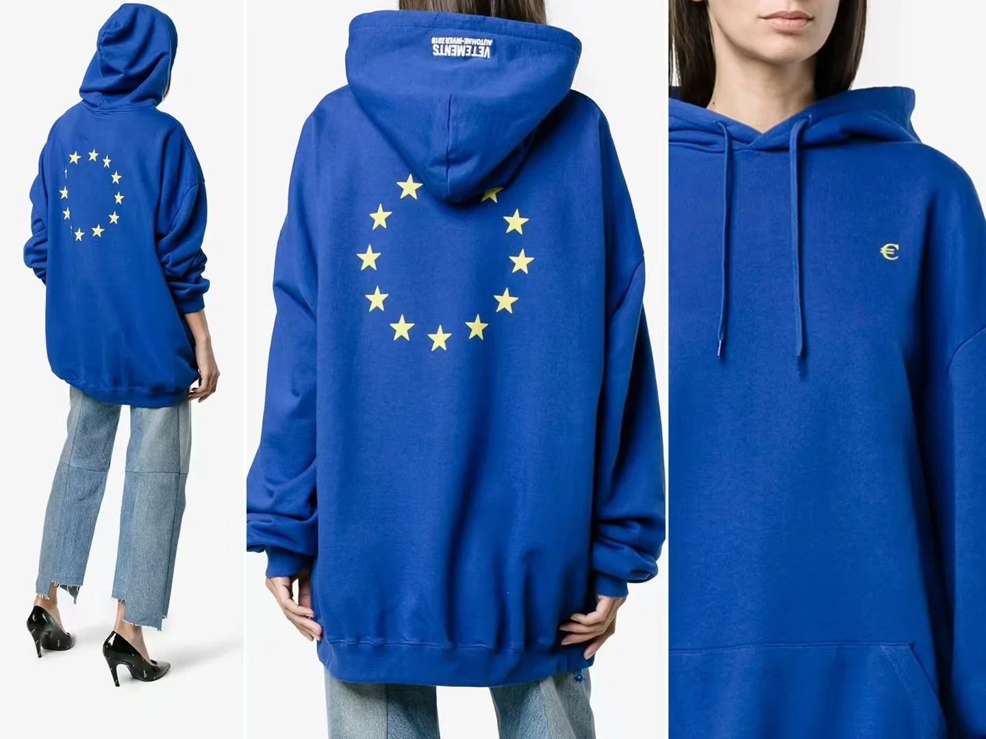 Vetements 2018 Europe Hoodie