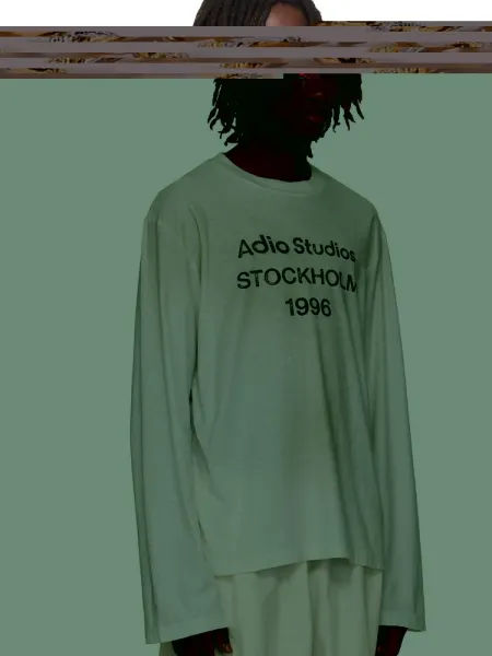 Acne Studios Stockholm 1996 Long Sleeve T-Shirt Black - 2