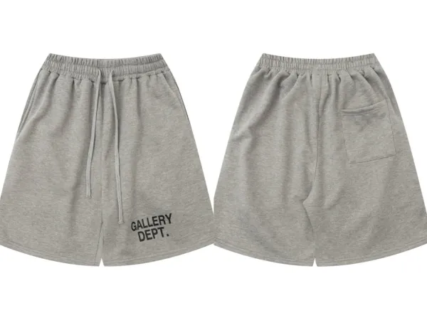 Gallery Dept. Logo Sweat Shorts Gray - 1