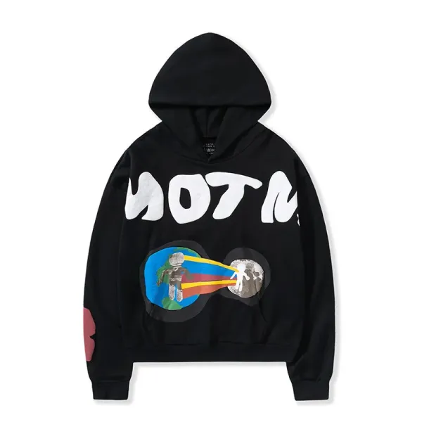 Design MOTM Graphic Hoodie Black - 1