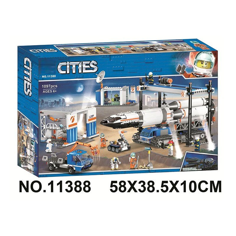 LEGO City Space Port Launch Center 11388 Building Set Electronics - 4