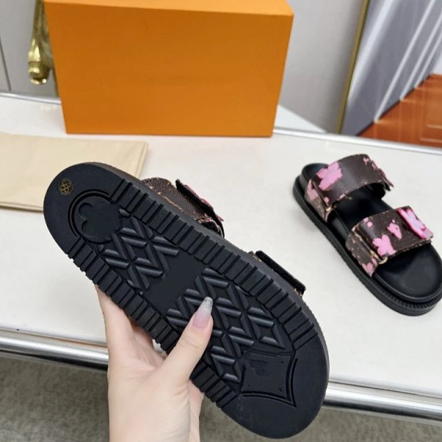 LV cherry blossom sandals: seller detail photo 2