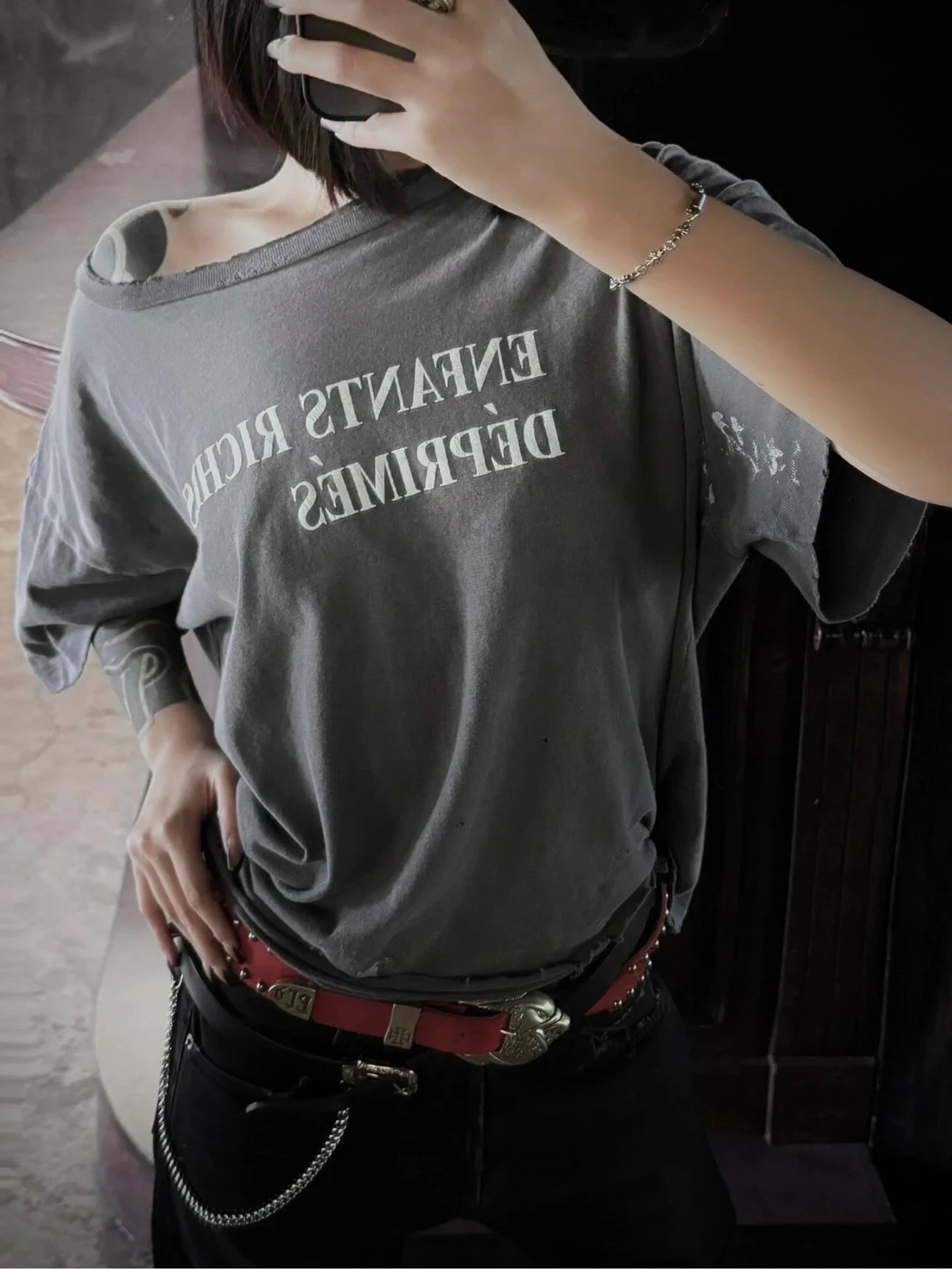 Versatile and trendy clothing -066-tri