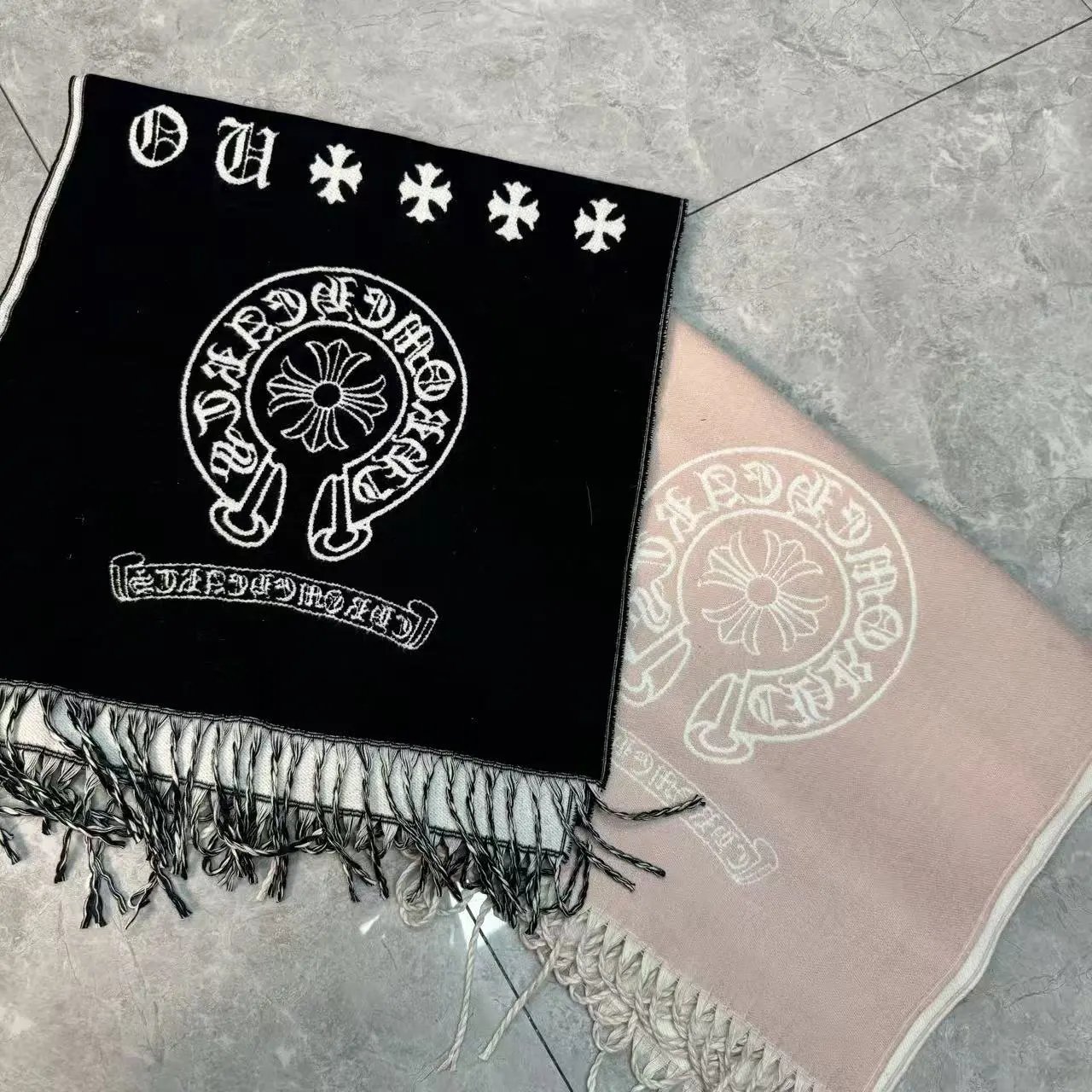 Chrome Hearts Silk Scarf
