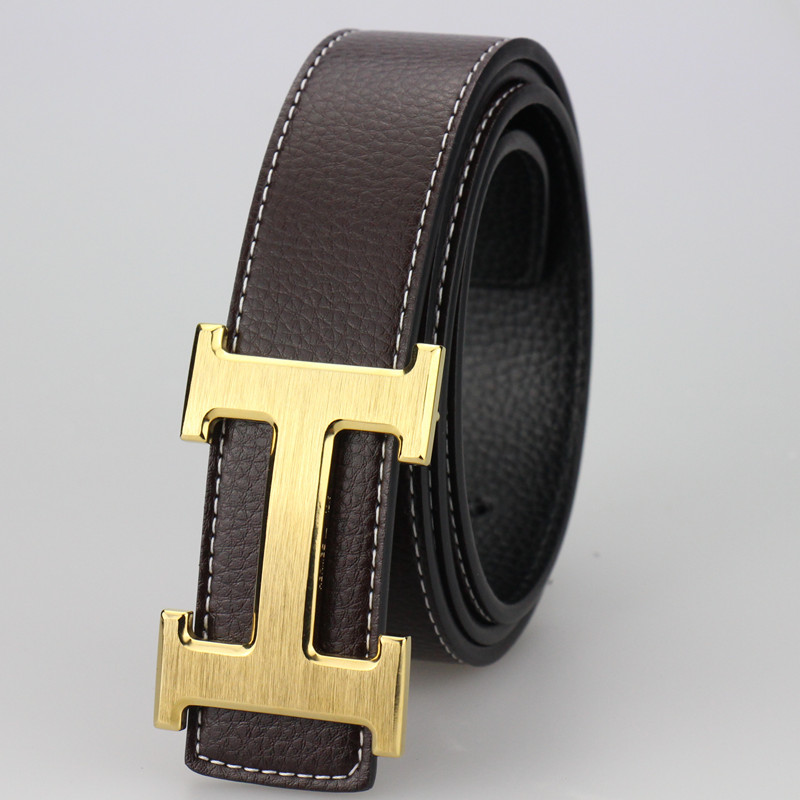 Brown + Gold Buckle