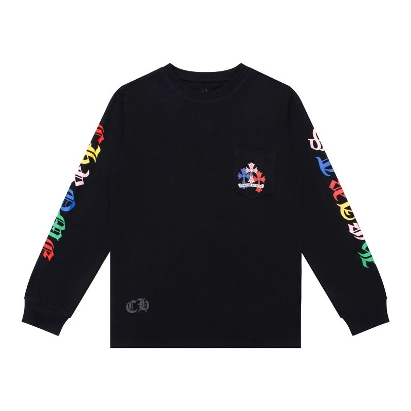 Printed Long Sleeve T-Shirt Pure Cotton