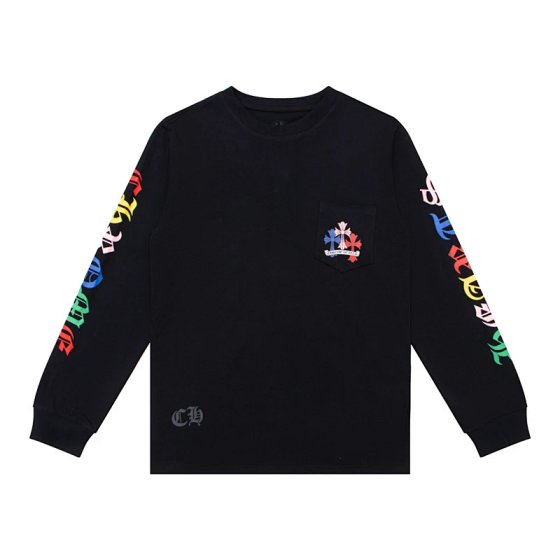Printed Long Sleeve T-Shirt Pure Cotton