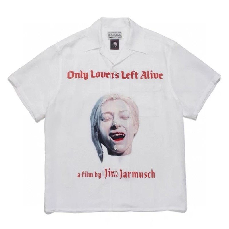 Design The Body Shop x Jim Jarmusch 'Only Lovers Left Alive' Shirt White Shirt