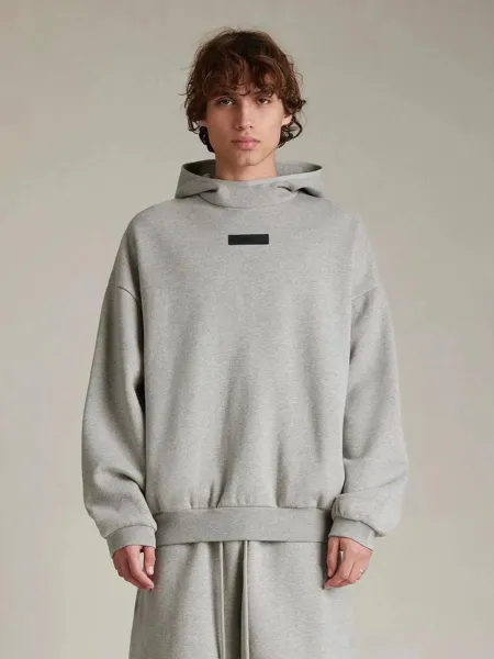 Off-White Hooded Sweatshirt Set in Turquoise Tracksuit - 4