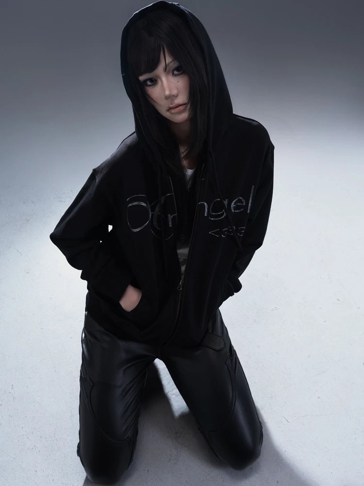 Angel Zip up Hoodie