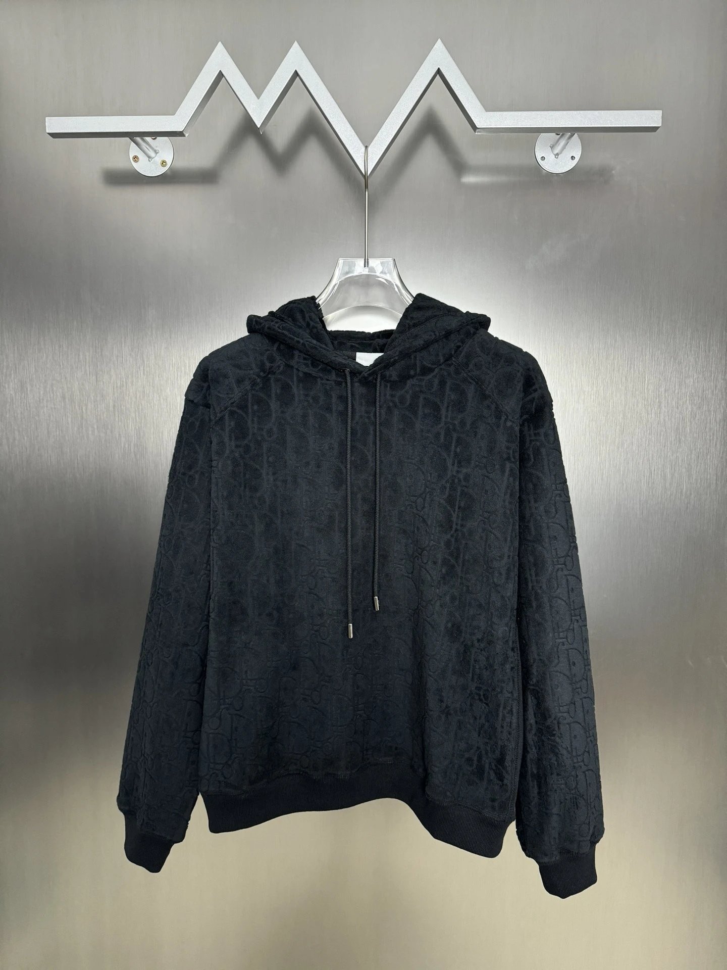 Dior Oblique Jacquard Hoodie White - 2