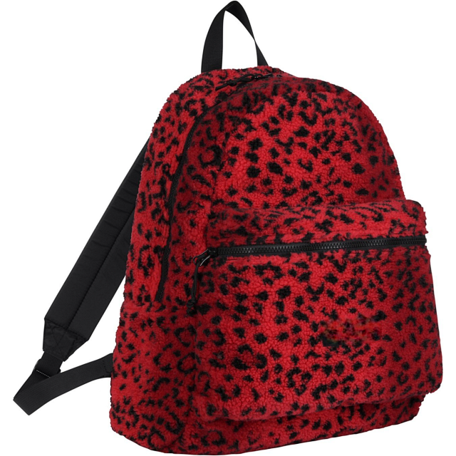 Supreme Leopard Fleece Backpack: seller detail photo 3