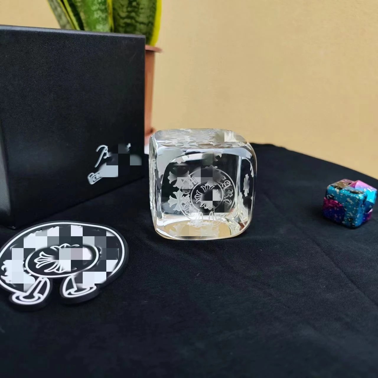 Chrome Hearts Crystal Dice