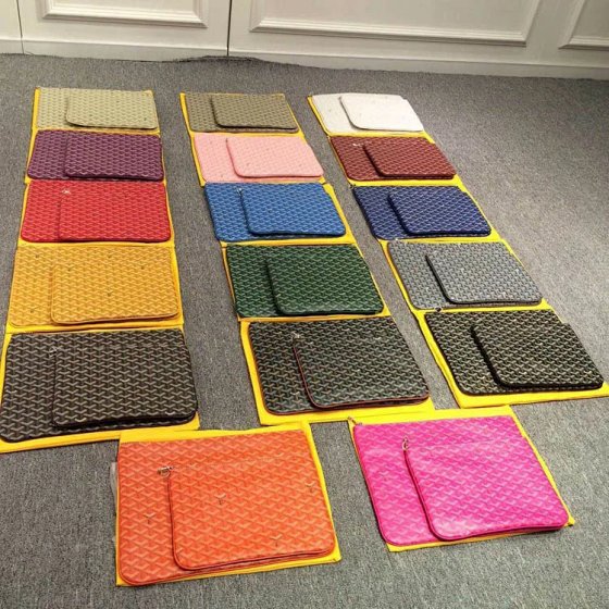 New Trendy Envelope Clutch Bag with Wristlet, Fits iPad and Wallet, Multi-Color Unisex Commuter Casual Bag