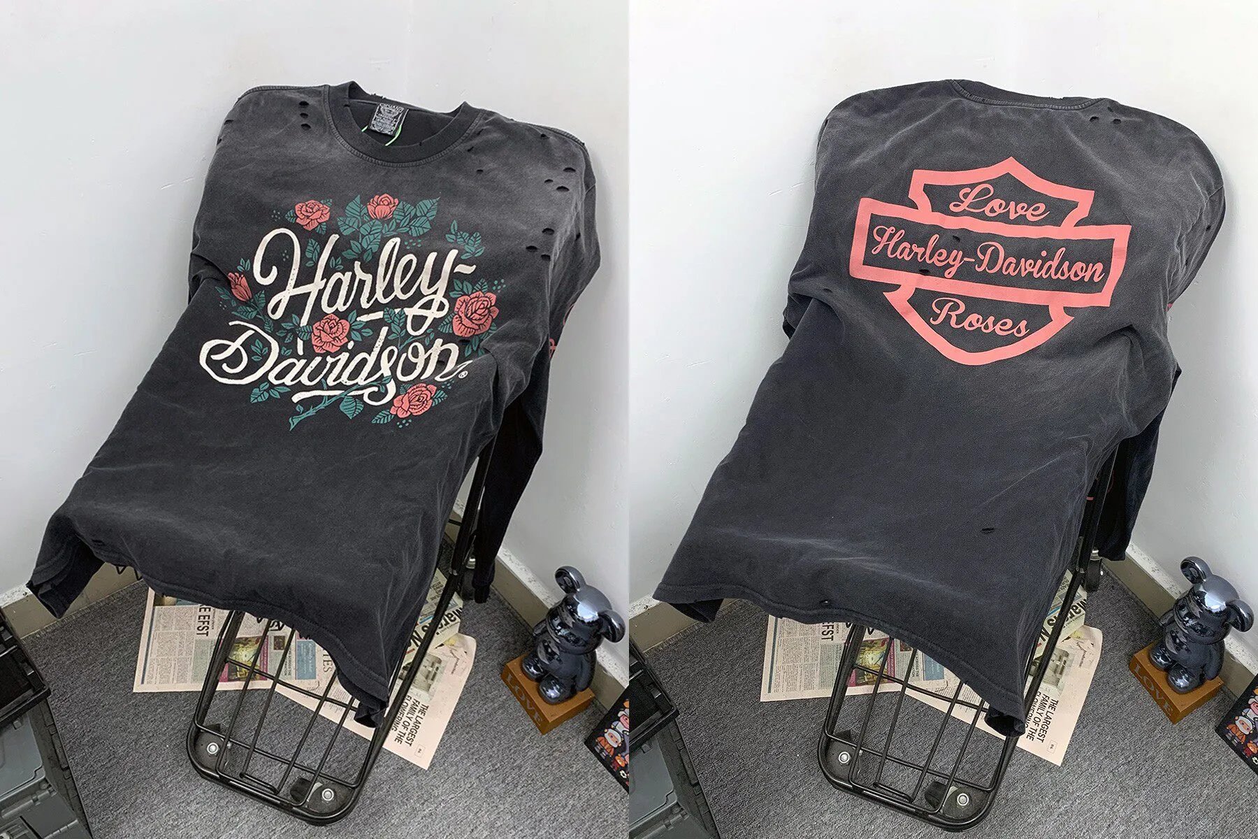Hole Hole Harley Rose Harley Retro Rose