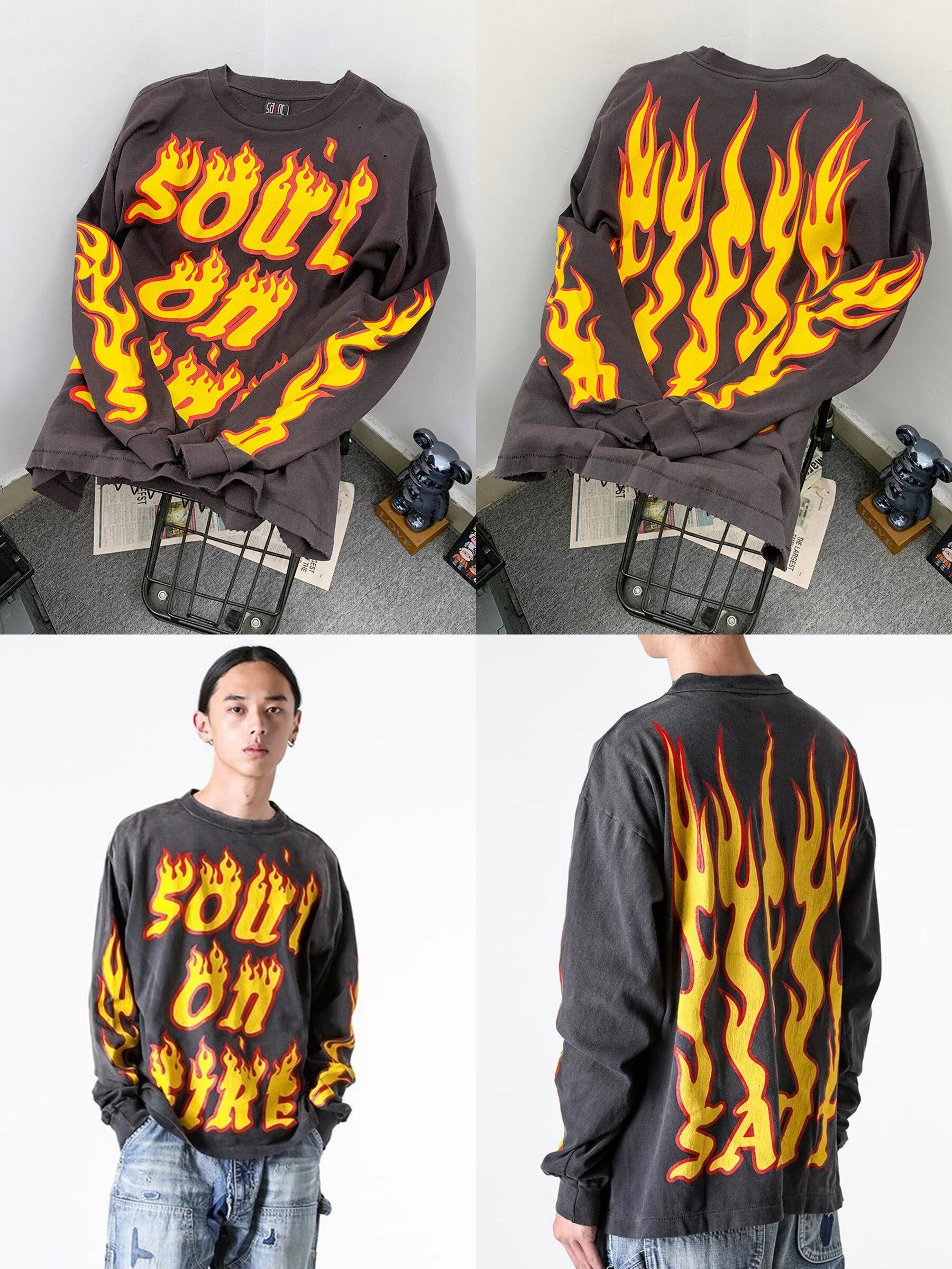 Washed Ash - SOUL ON FIRE Daytime Tide Flame