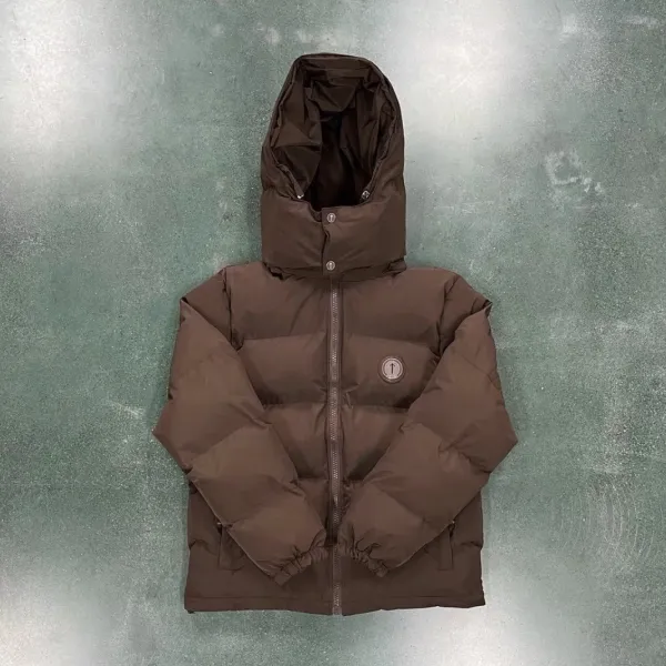 Trapstar Light Blue Puffer Hooded Jacket Down Jacket - 8