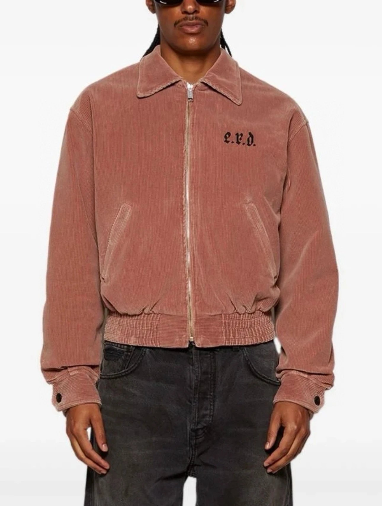Enfants Riches Déprimés Corduroy Jacket Dusty Rose Outerwear.jacket - 6