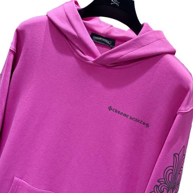 Chrome Hearts x Matty Boy pink hoodie: seller detail photo 5