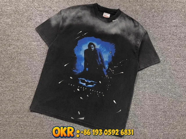 Unbranded T-Shirts Washed Graphic Print Short-Sleeve T-Shirt product detail image 3