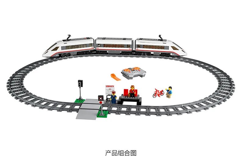 LEGO City High-Speed Passenger Train Set Electronics - 5