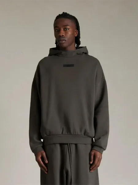 Off-White Hooded Sweatshirt Set in Turquoise Tracksuit - 3