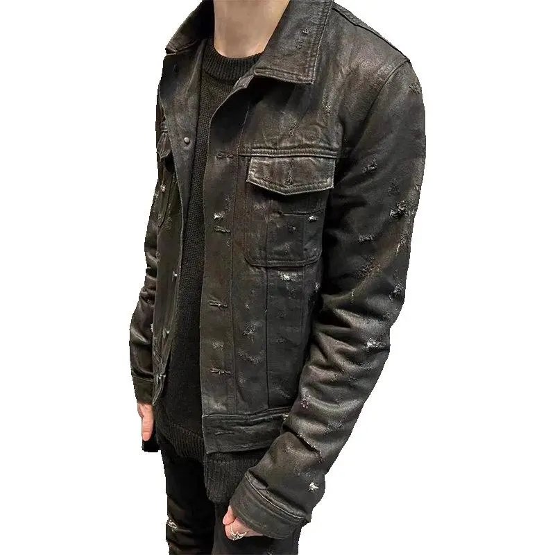 Dior waxed denim jacket