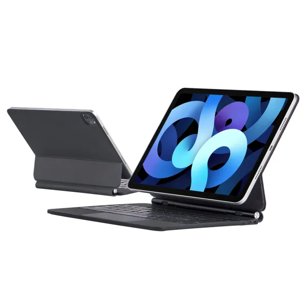 Apple iPad Air with Magic Keyboard Black Electronics Computer Accessories - 1
