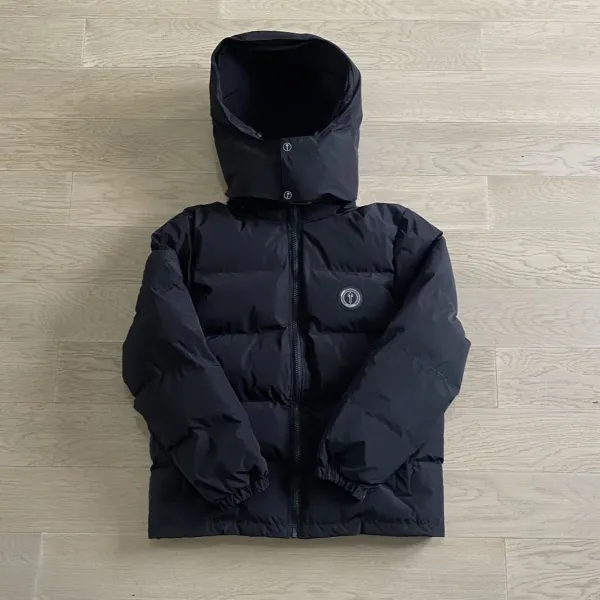 Trapstar Light Blue Puffer Hooded Jacket Down Jacket - 7
