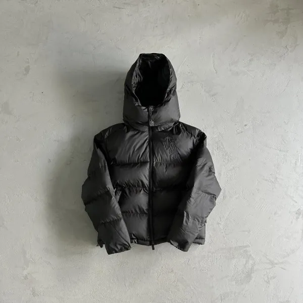 Trapstar Light Blue Puffer Hooded Jacket Down Jacket - 14