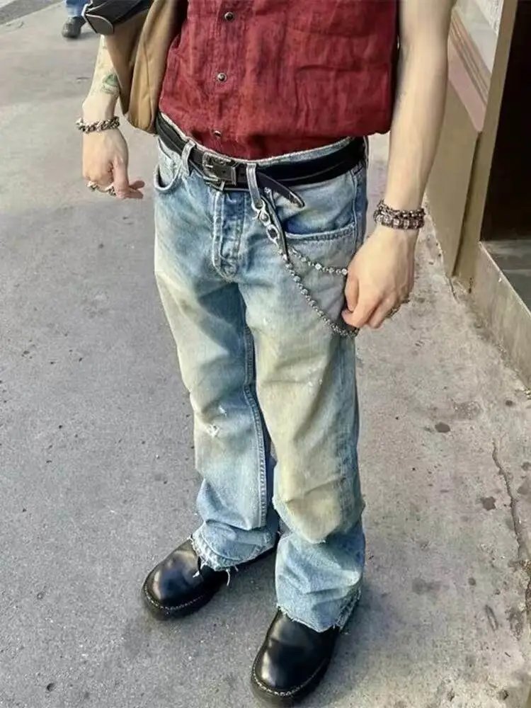ERD Heavy Washed Distressed Jeans photo 3