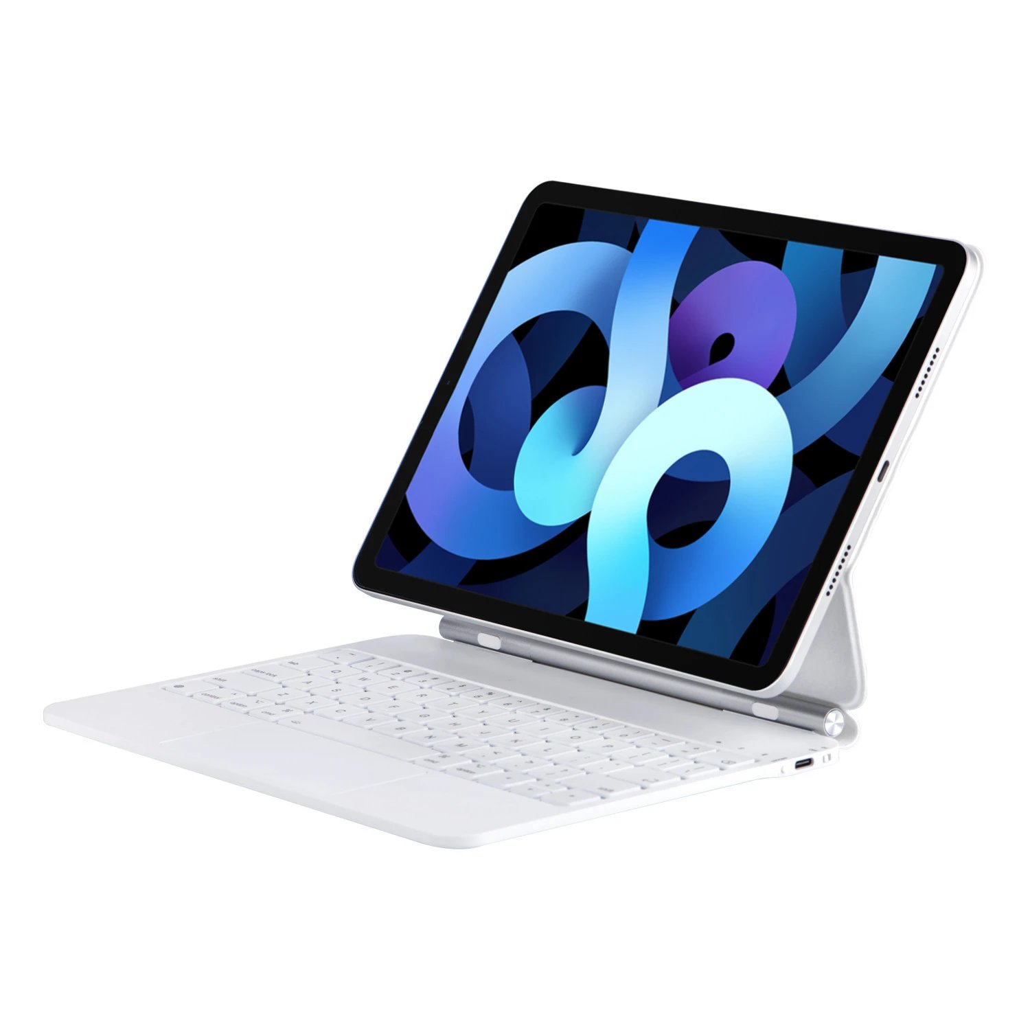 Apple iPad Air with Magic Keyboard White Electronics Computer Accessories
