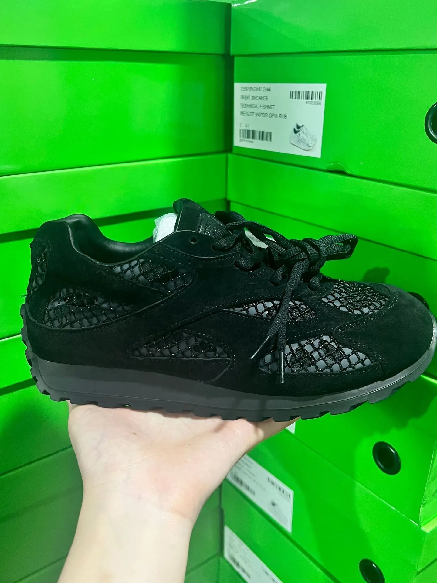 Black/Suede/Original Label and Box