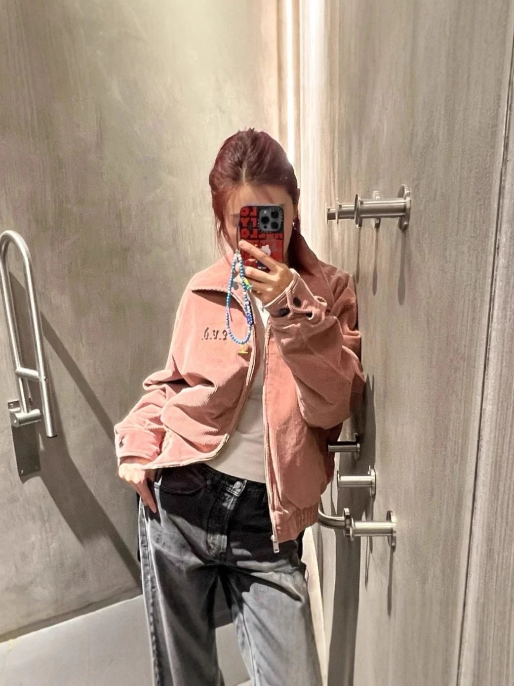 Enfants Riches Déprimés Corduroy Jacket Dusty Rose Outerwear.jacket - 4