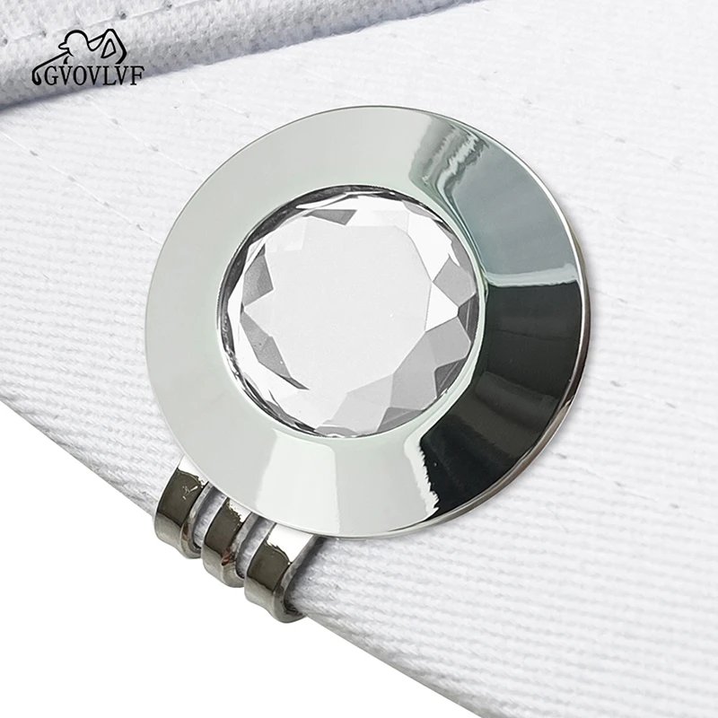 Design GVOLVLF Crystal-Embellished Belt Buckle Silver Accessory Belts