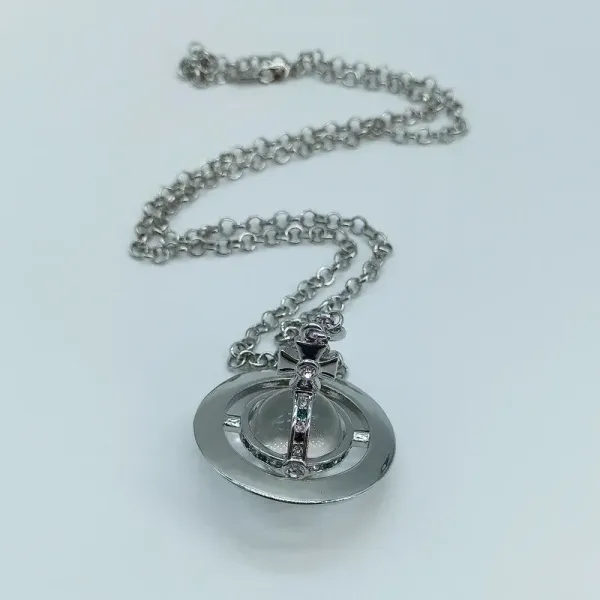 Vivienne Westwood Orb Pendant Necklace Purple Jewelry - 14
