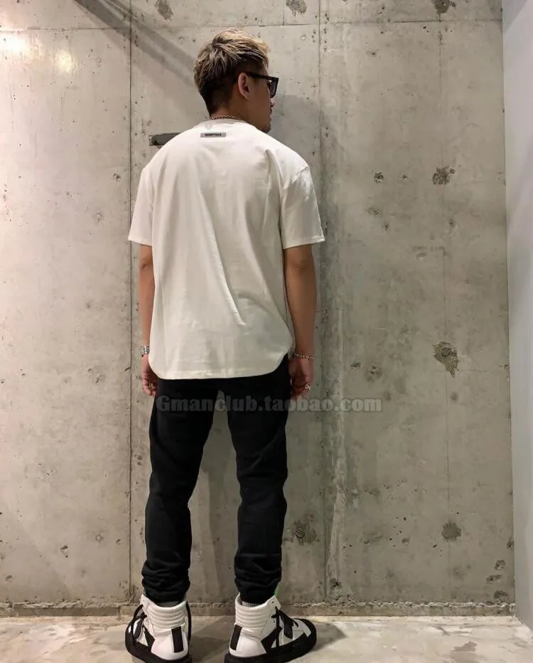 Fear of God Essentials Logo T-Shirt Black - 11