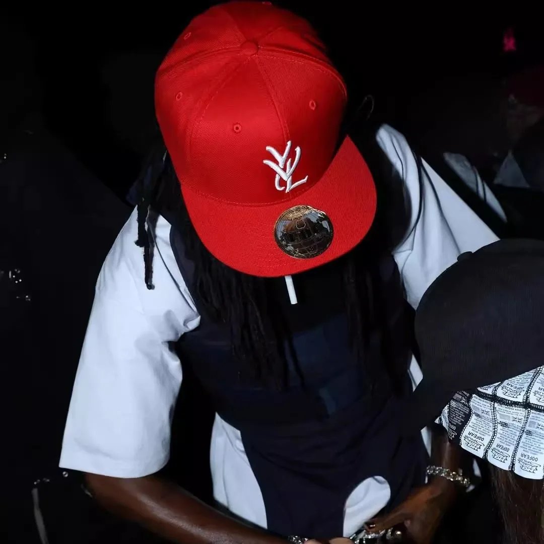 Playboi Carti Opium Complexcon Yvl Fitted Hat -tri（Delivery time in replenishment status 7-15） - 724347
