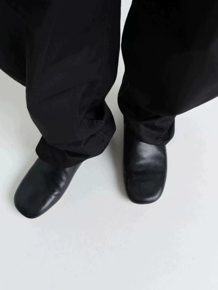 LEMA Black Thin Sole Loafer photo 3