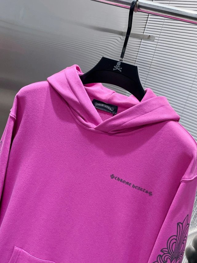 Chrome Hearts x Matty Boy pink hoodie: seller detail photo 12