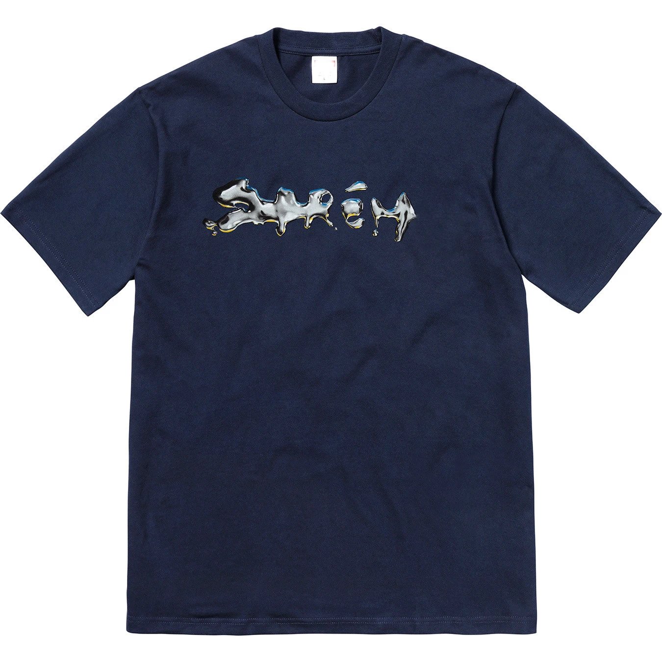 Supreme T-shirt Liquid Navy
